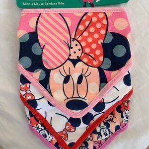 Minnie Mouse Baby Bibs